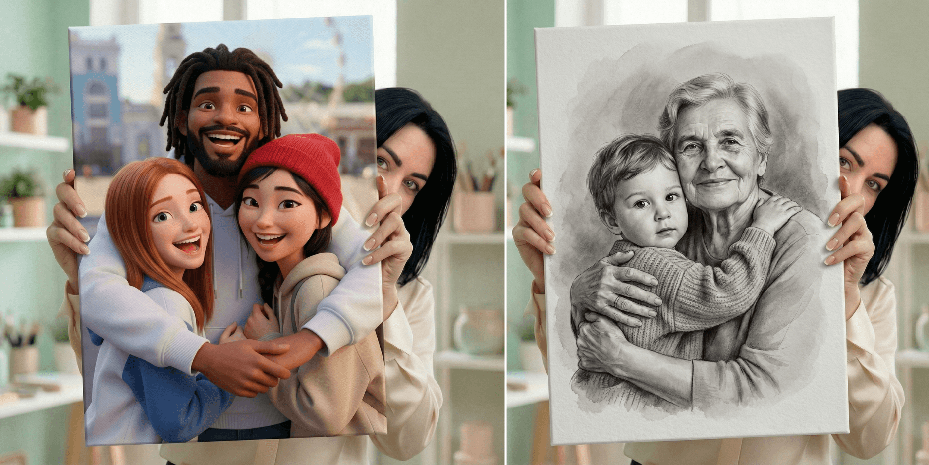 Combined Portraits