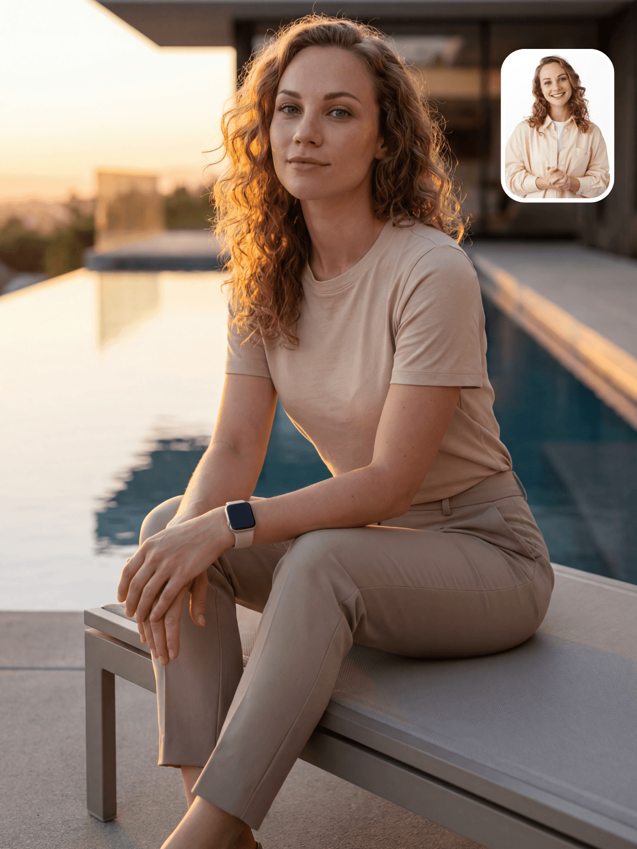 Custom digital Modern CEO photoshoot