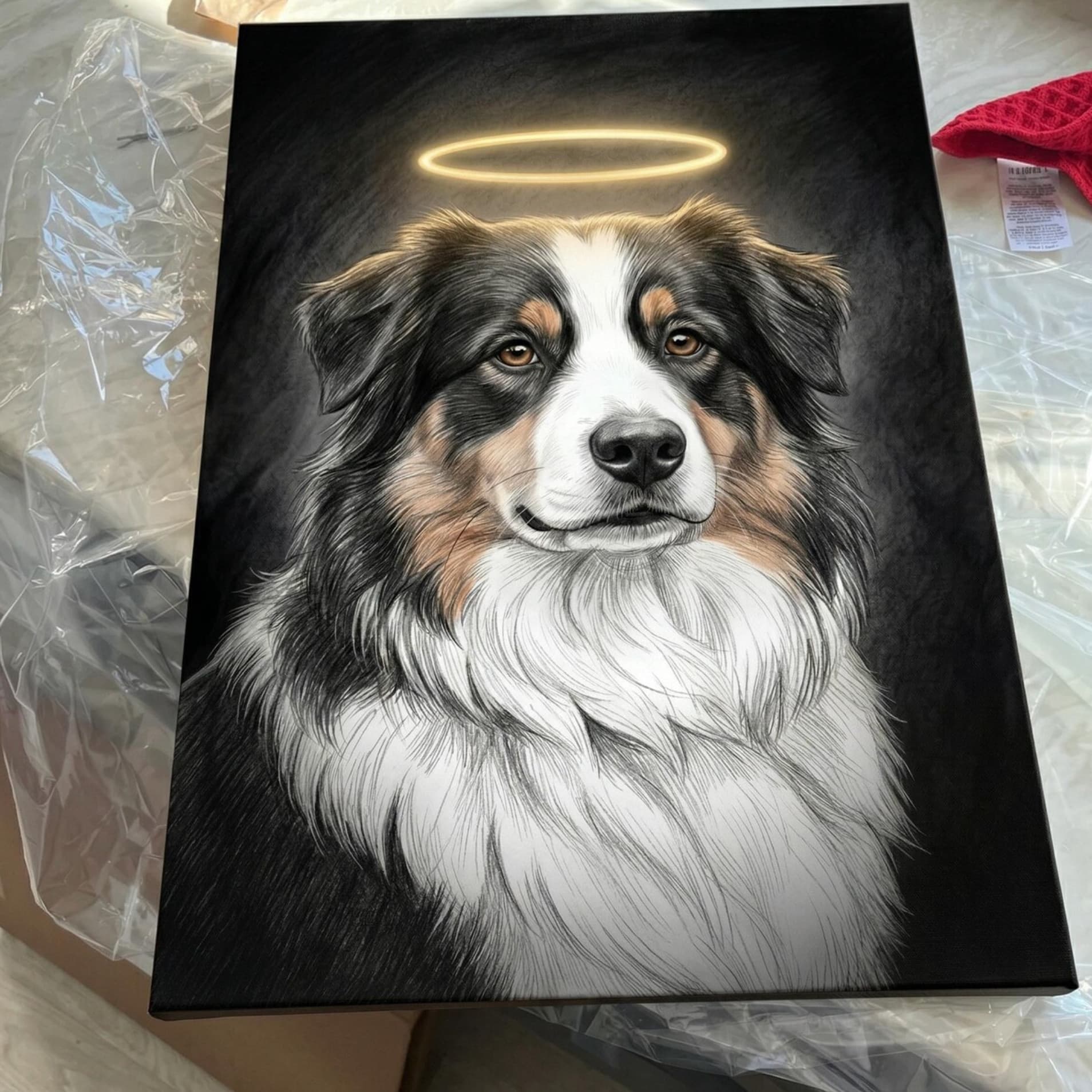 Custom Pet Memorial Portrait review photo